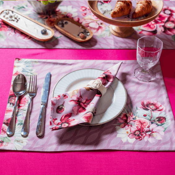 Bloom Fig Table Mat (Reversible)