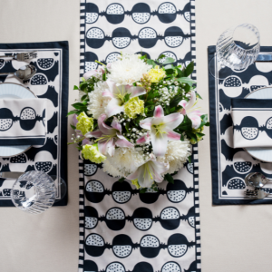 Surkh Gulnaar Table Runner (Reversible)