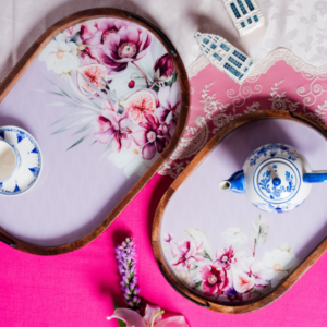 Bloom Fig Oval Tray