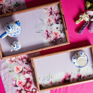 Bloom Fig Rectangular Tray